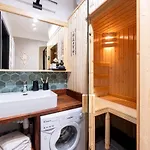 Jedrek Z Sauna, Kominkiem I Tarasem 아파트 *