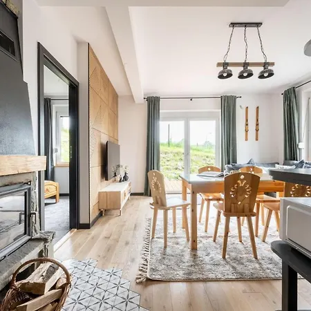 Jedrek Z Sauna, Kominkiem I Tarasem Apartment *